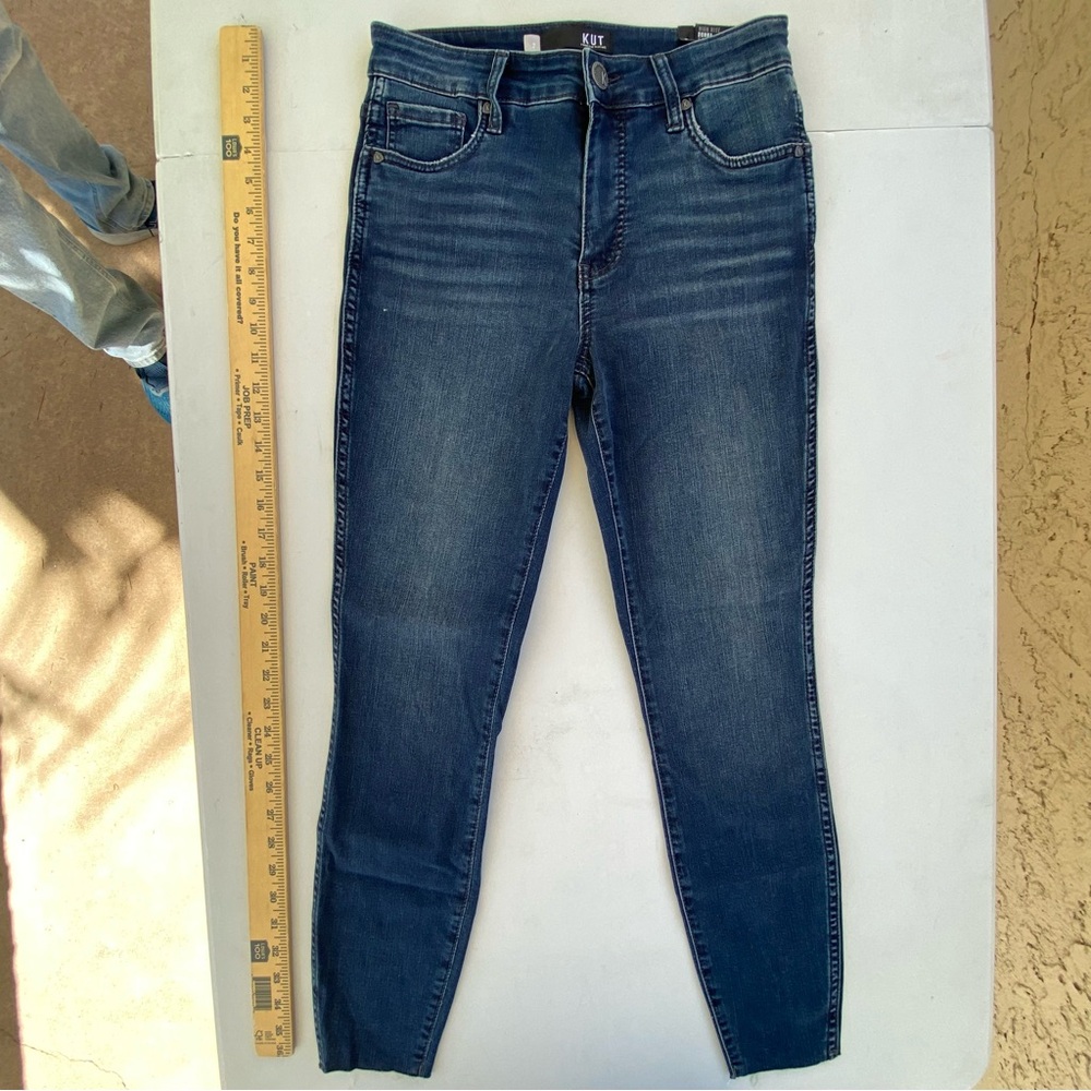 NWT Kut from the Kloth Donna Fab AB High Rise Ankle Skinny Jeans  | Sz 2 26 New